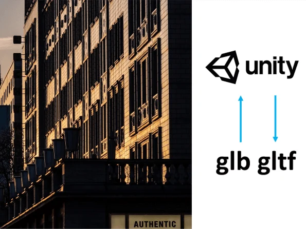 【建築3Dデータ活用特集】Unityからgltfデータ・glbデータを出力する方法
