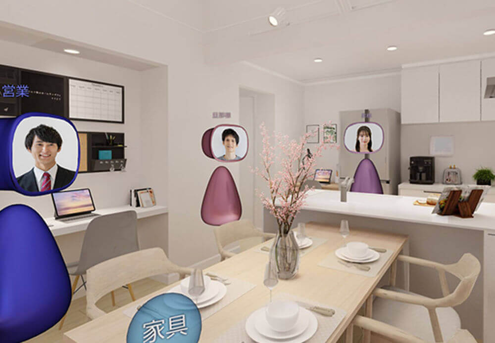 メタバースモデルハウス見学（三井ホーム）画像